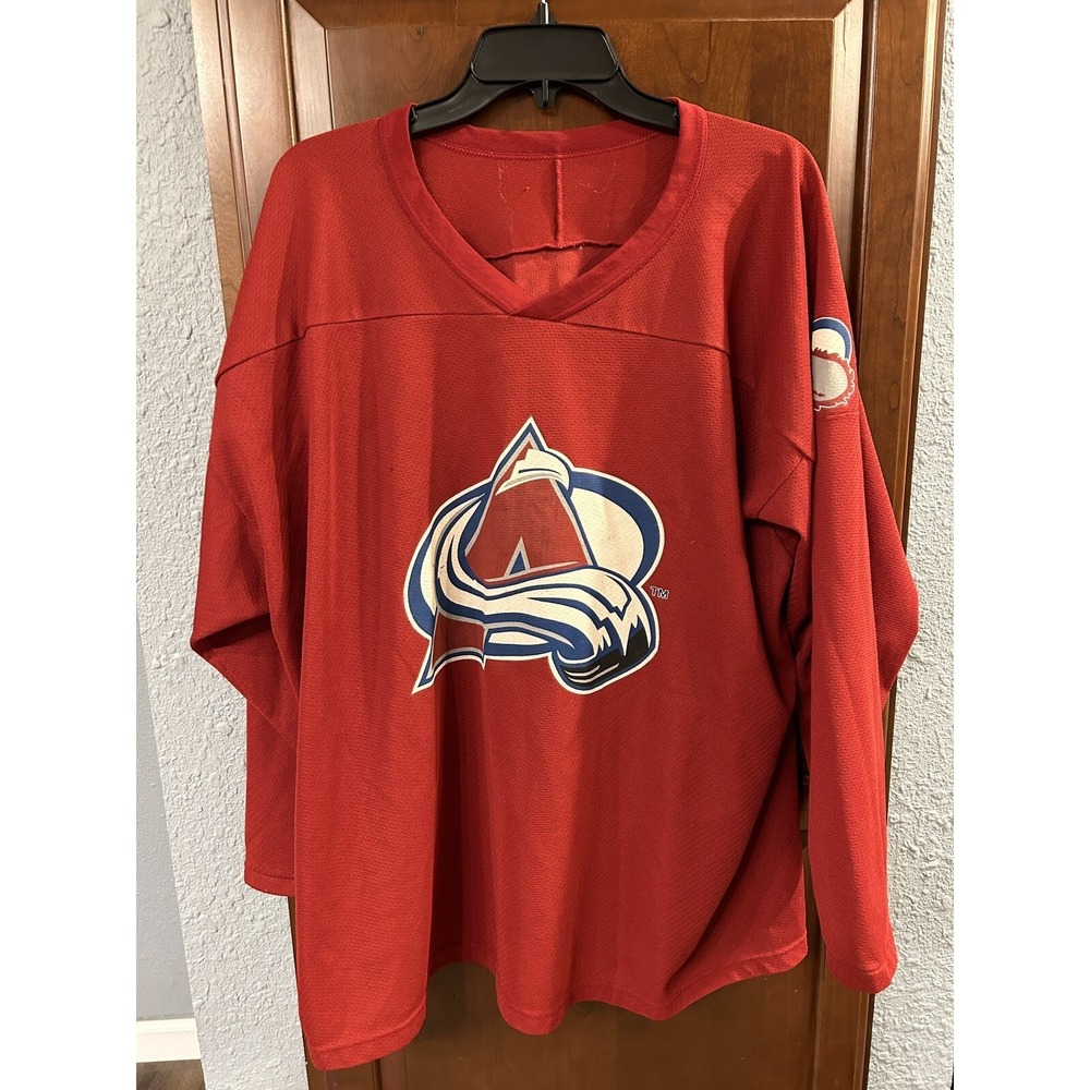 Vintage NHL Colorado Avalanche Patrick Roy Jersey Size Large CCM